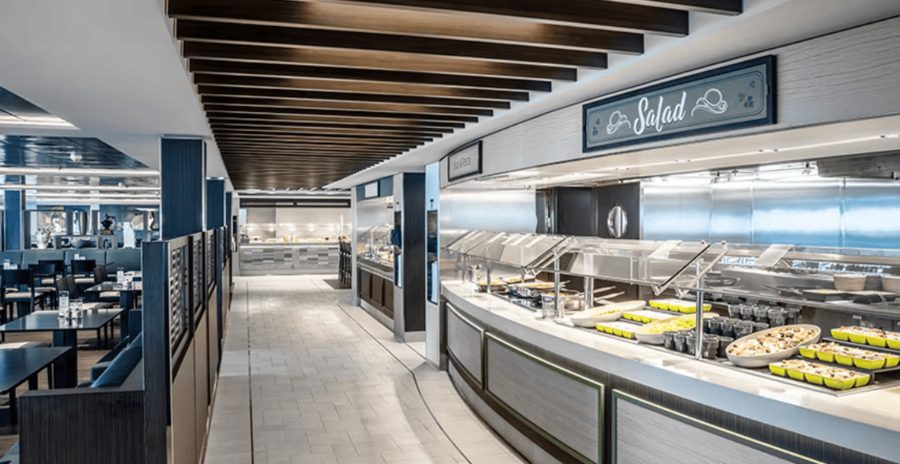 Ресторан на борту MSC World Europa